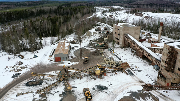 Восозёрское месторождение габбро-диабазов