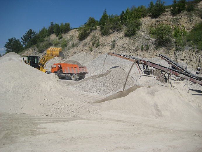 Продаю предприятие по производству известнякового щебня с карьером и лицензией (щебень, камень строительный, известняк). Пермский край